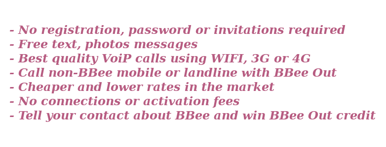 BBee advantages